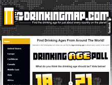 Tablet Screenshot of drinkingmap.com